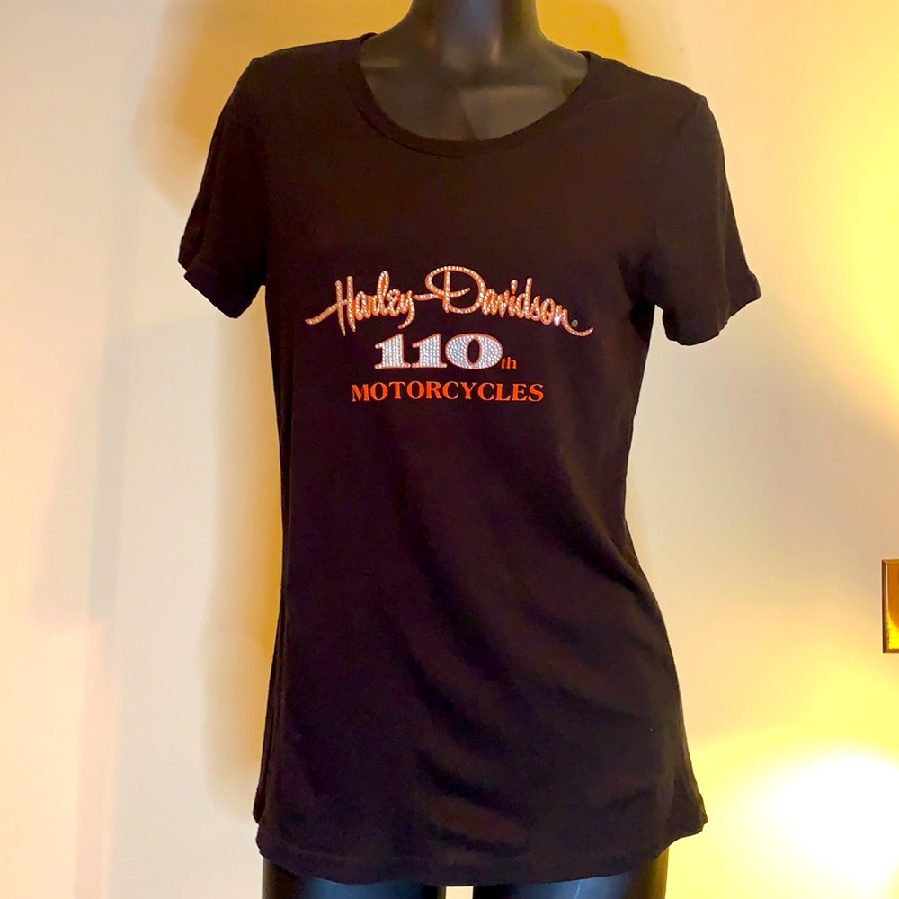 Women’s Small Harley Davidson 110th Anniversary Tee